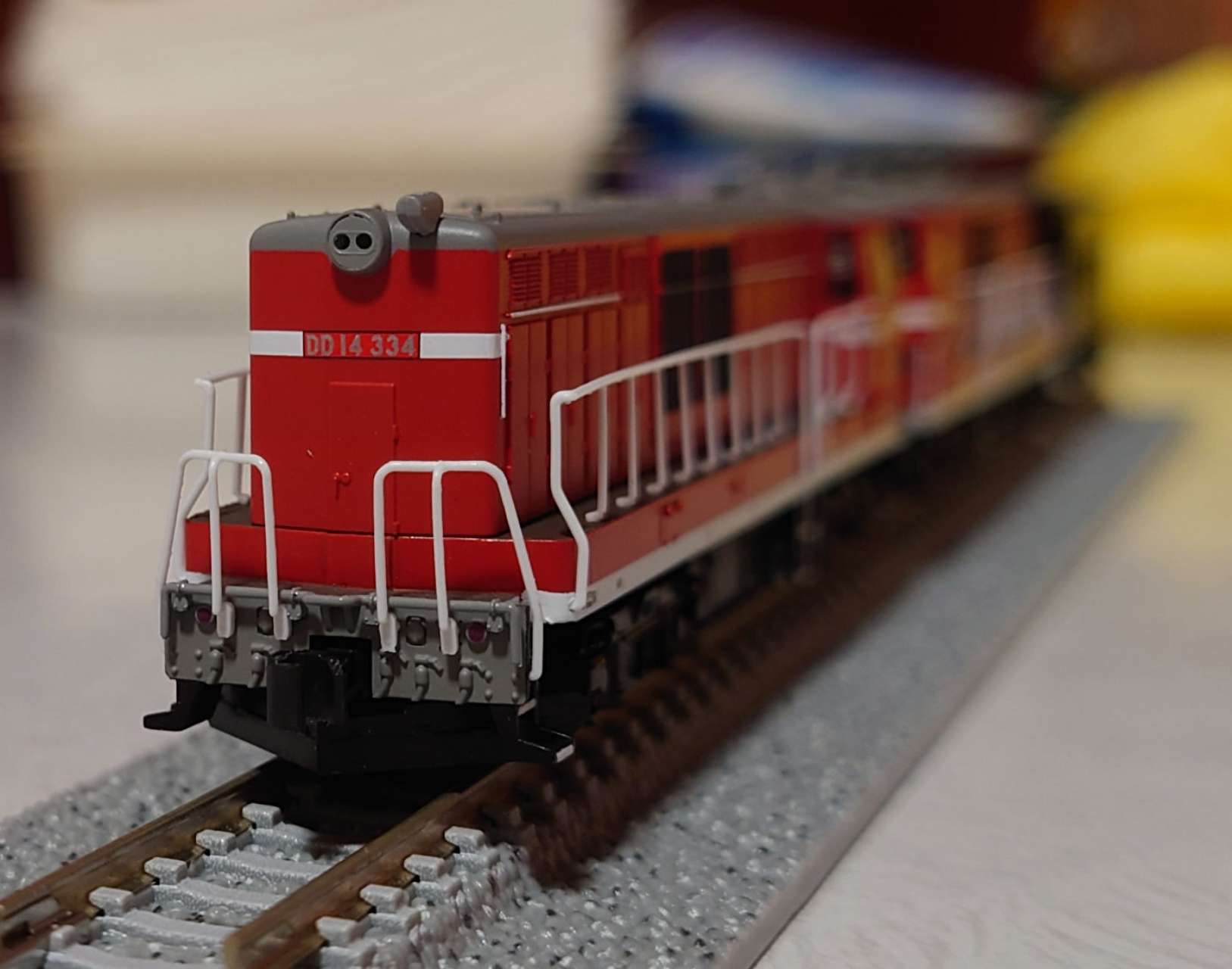 N) A8167 DD14-333＋DD14-334 標準色（ロータリーヘッドなし）重連