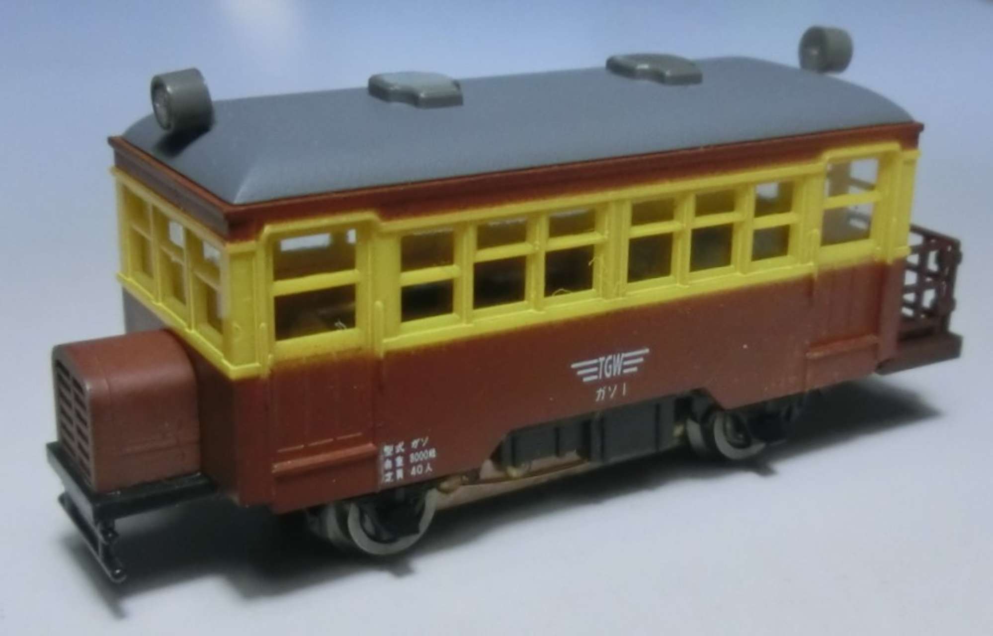 再生産】(N) 91005 日車タイプ 2軸気動車 組立キット(T車) | 津川洋行