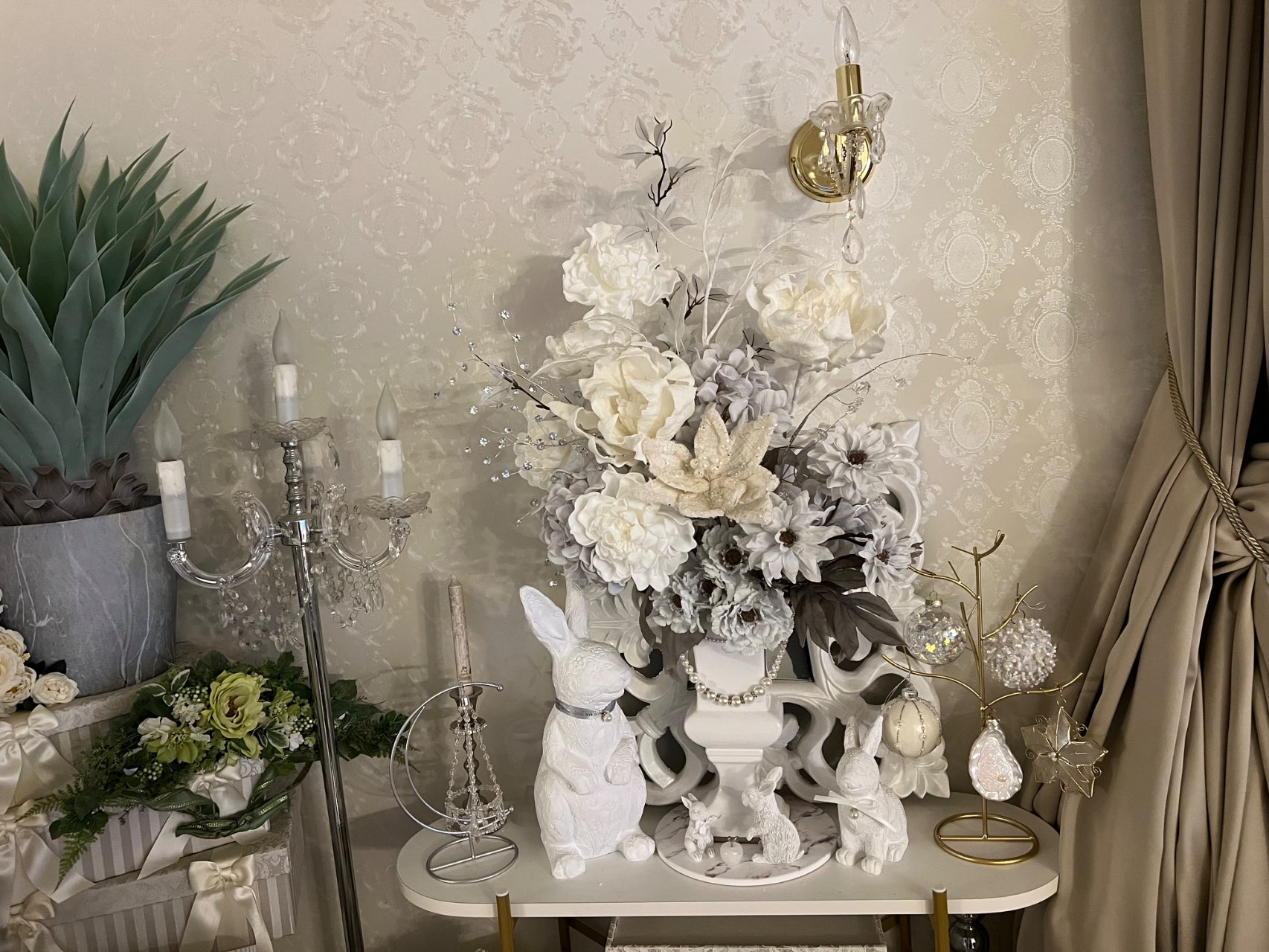 アートプランツ フラワー ホワイト | Francfranc（フランフラン）公式