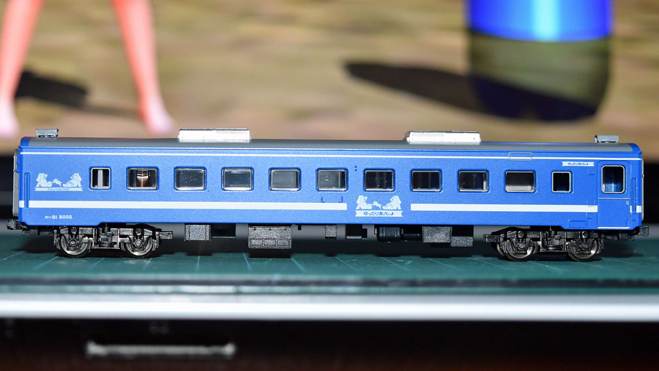 N) A4333 50系 快速海峡 カラオケカー＋カーペットカー 2両