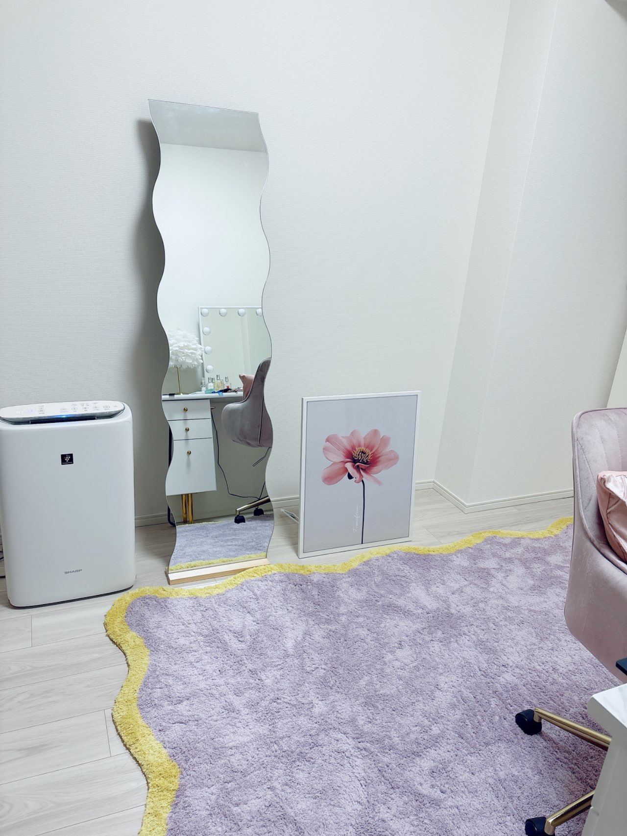 ウェーブ スタンドミラー | Francfranc（フランフラン）公式通販 家具