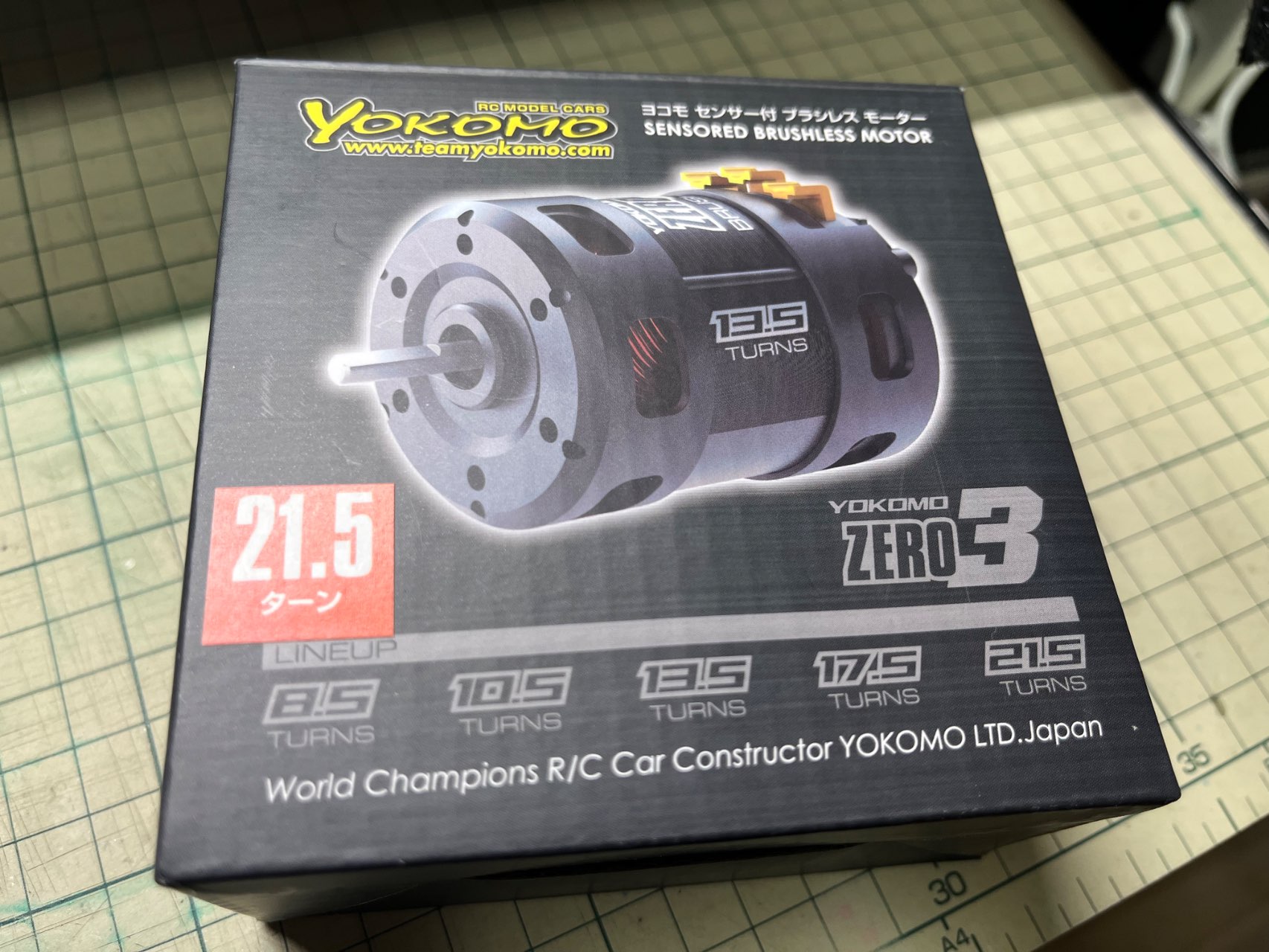 ZERO 3 ブラシレスモーター 21.5T（センサータイプ）【YM-3BL215A