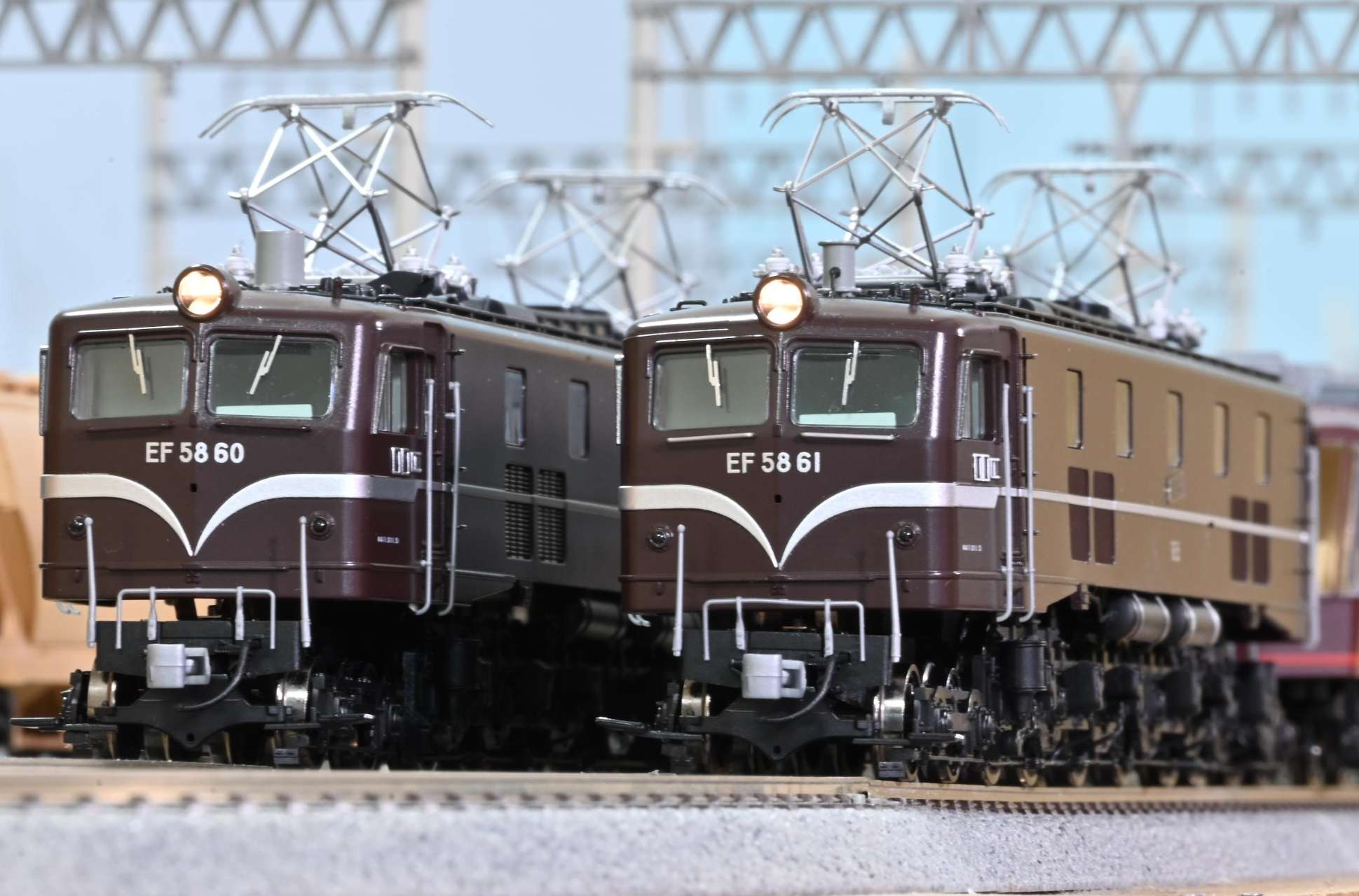HOゲージ トラムウェイEF58 電気機関車 ぶどう2号 トラムウェイ HOゲージ 鉄道模型 TW-EF58-01 国鉄EF58（小窓