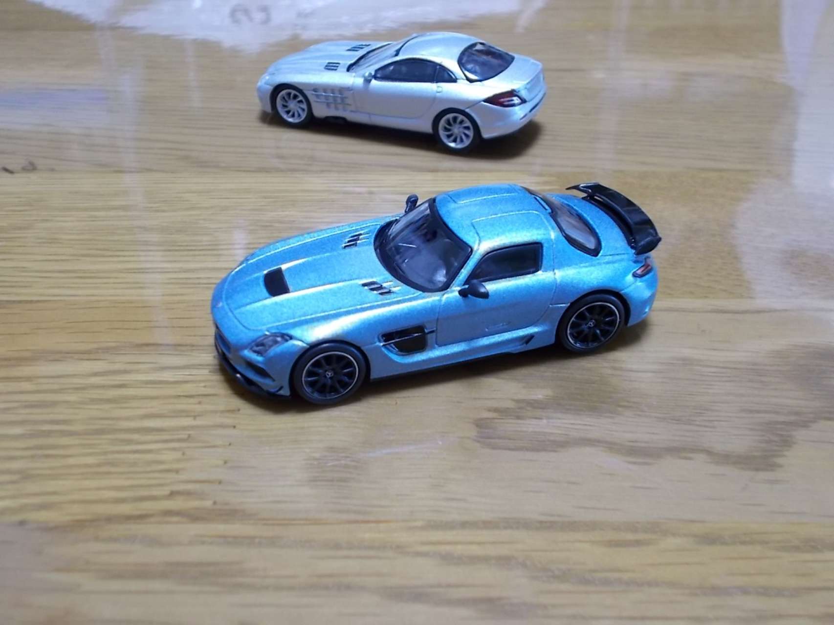 1/64 Mercedes-Benz SLS AMG Coupe Black Series Matte Blue【T64G-027