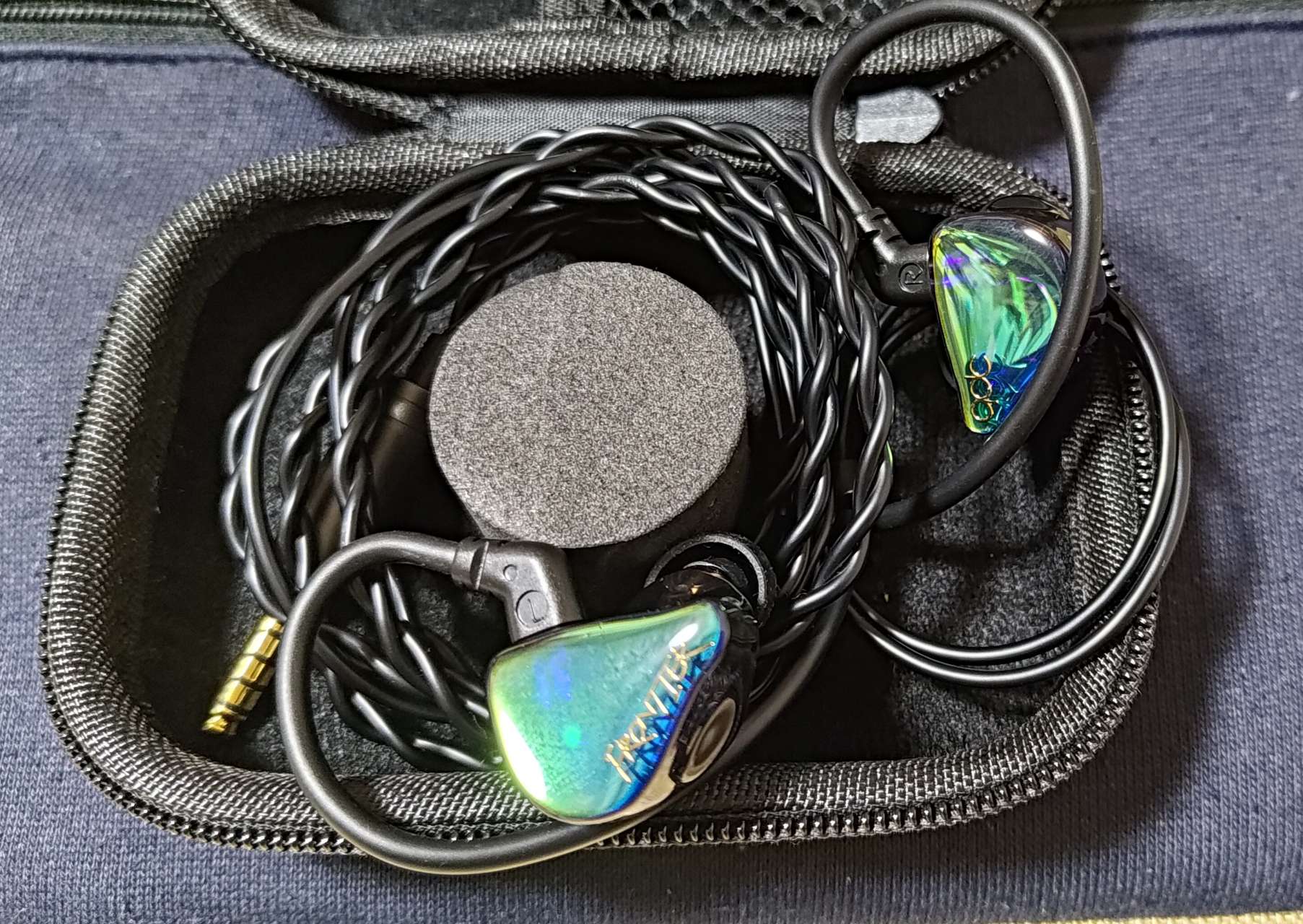 バランスドアーマチュア密閉型カナルイヤホン（ネクストブラック