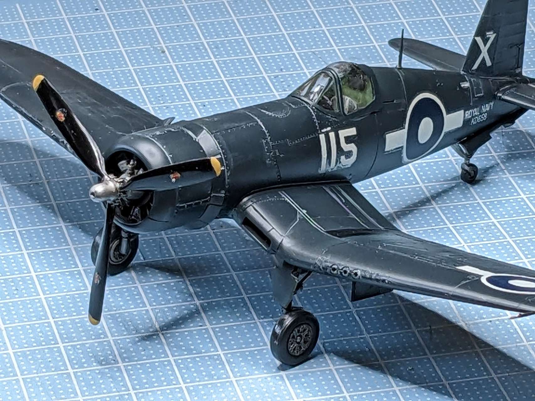 1/72 ウォーバードコレクション ヴオート F4U-1D コルセア 【60752
