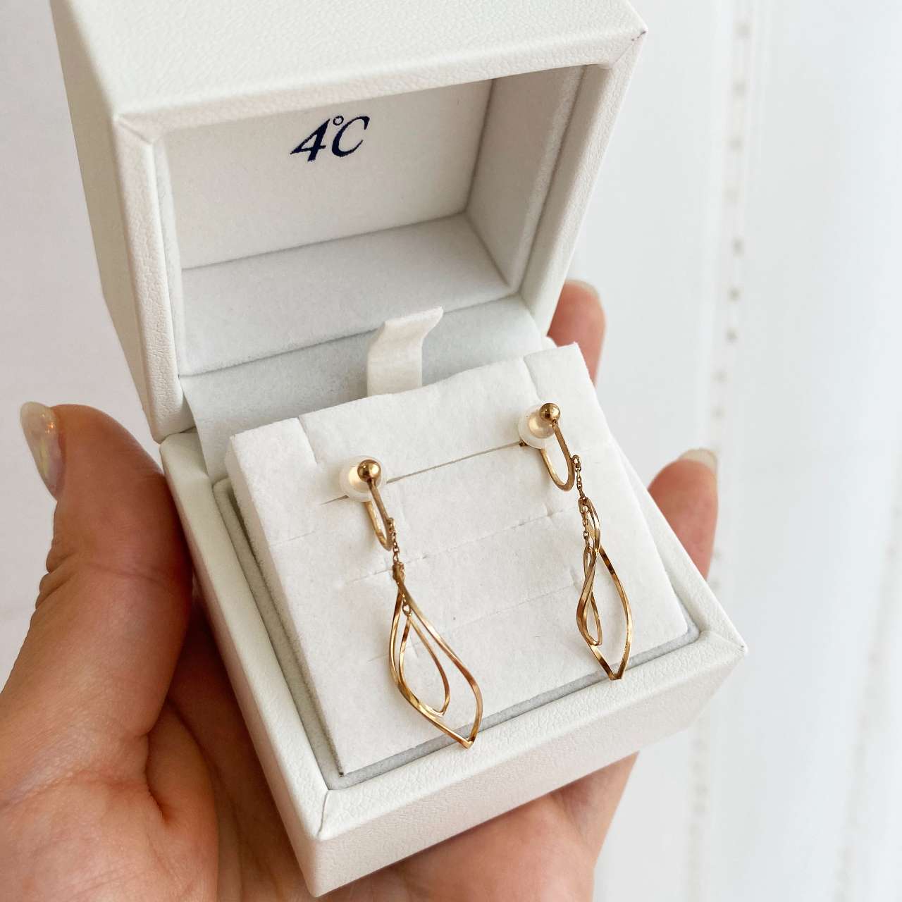 K10イエローゴールド イヤリング | 111746153010 | 【公式】4