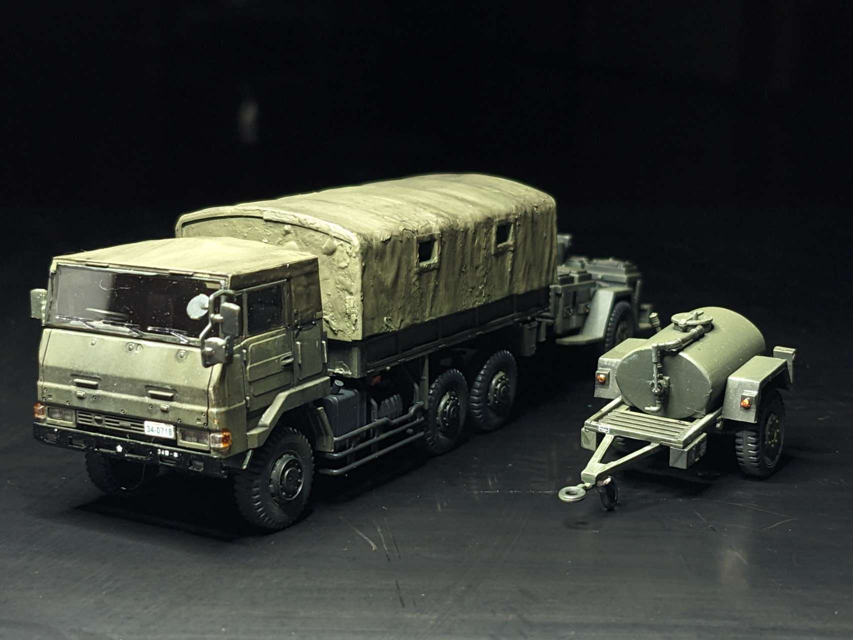 1/72 ミリタリーモデルキット No.3 陸上自衛隊 3 1/2tトラック