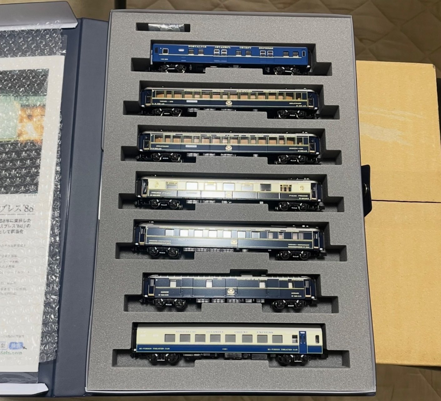 再生産】(N) 10-561 オリエントエクスプレス'88 7両基本セット