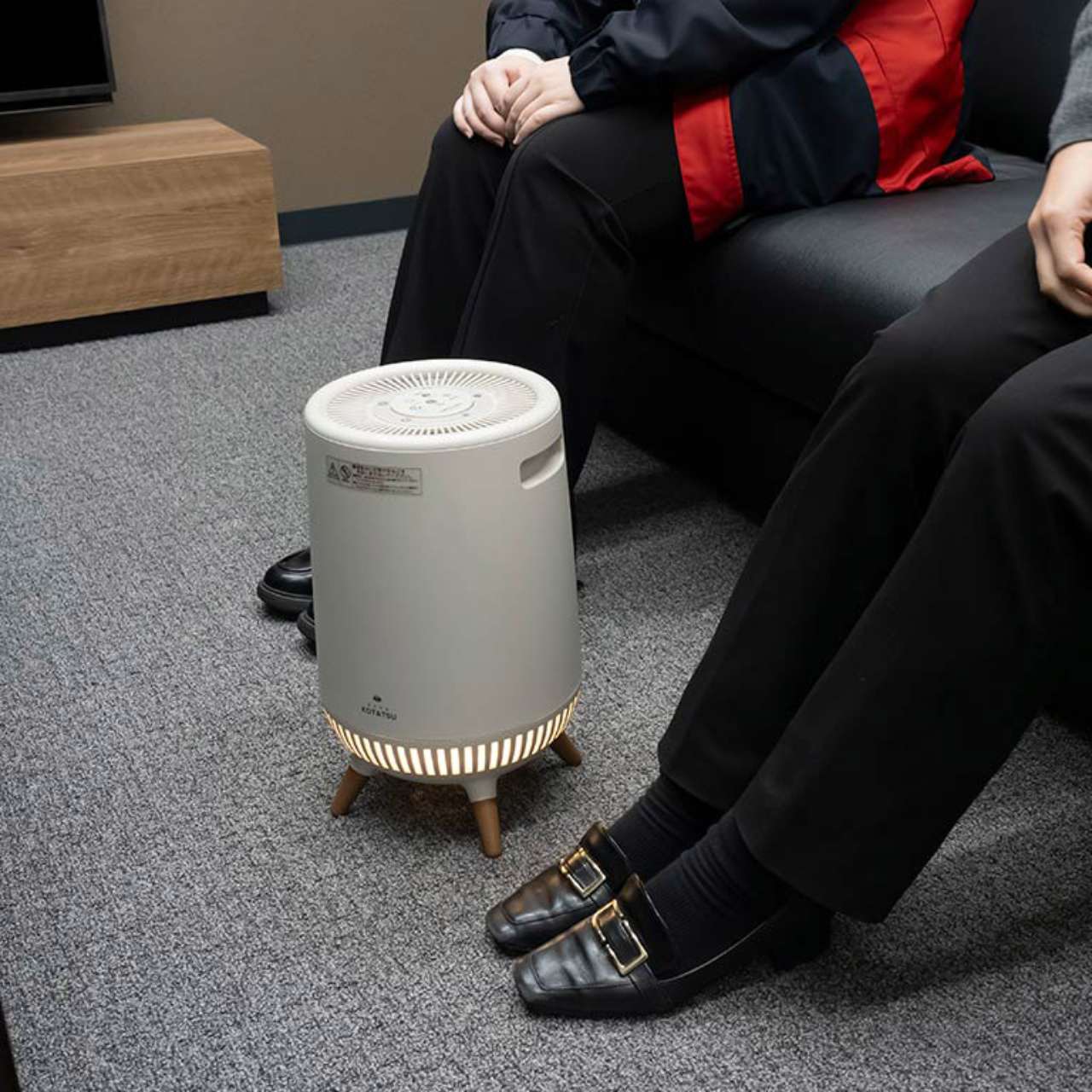 360°セラミックファンヒーター | アピックス | ADK-365R(IV) | Joshin