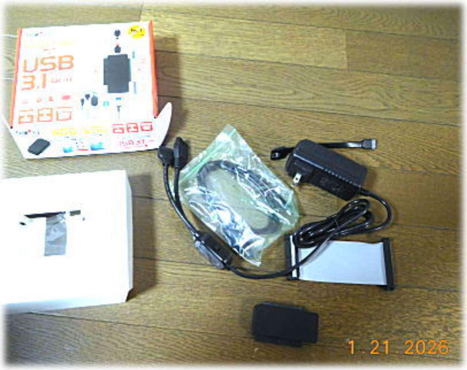 HDD簡単接続セット USB3.1 gen1接続 BD/DVD対応 SATA＆IDEドライブ用