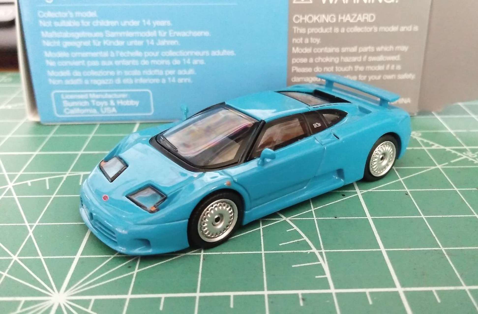 MINI GT 1/64 ブガッティ EB110 GT 左ハンドル ブルー TSM ミニGT 1/64 ブガッティ EB110 GT ブルー ブガッティ 左ハンドル