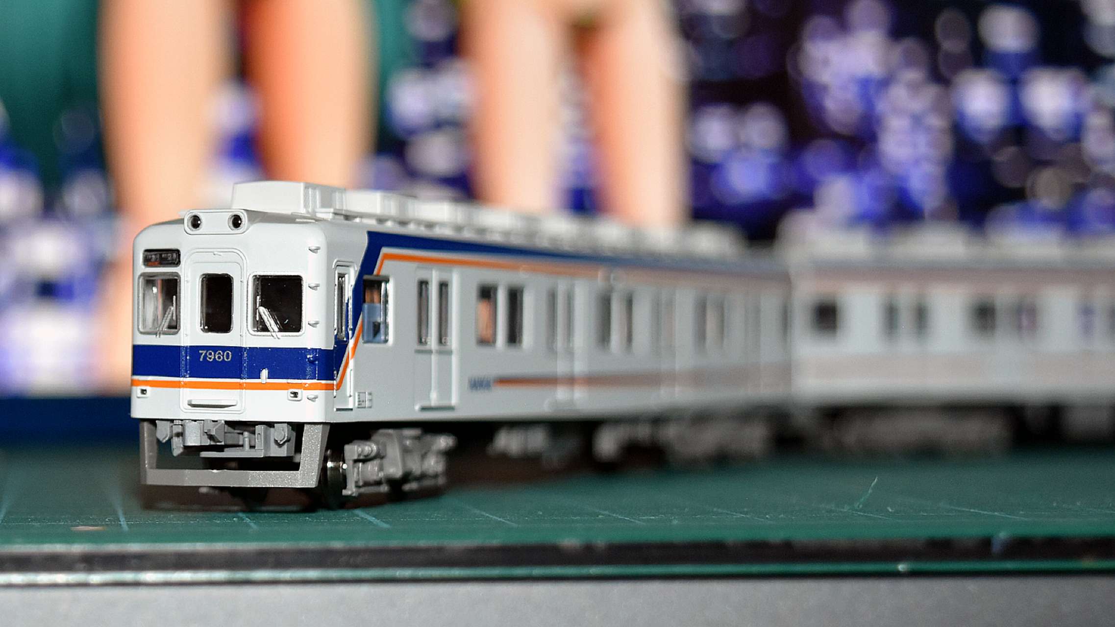 マイクロエース　南海7100系ワンマン車 モーター無し2両セット　ジャンク品 南海7100系 新塗装 2両編成×2 4両セット (4両セット) (鉄道模型