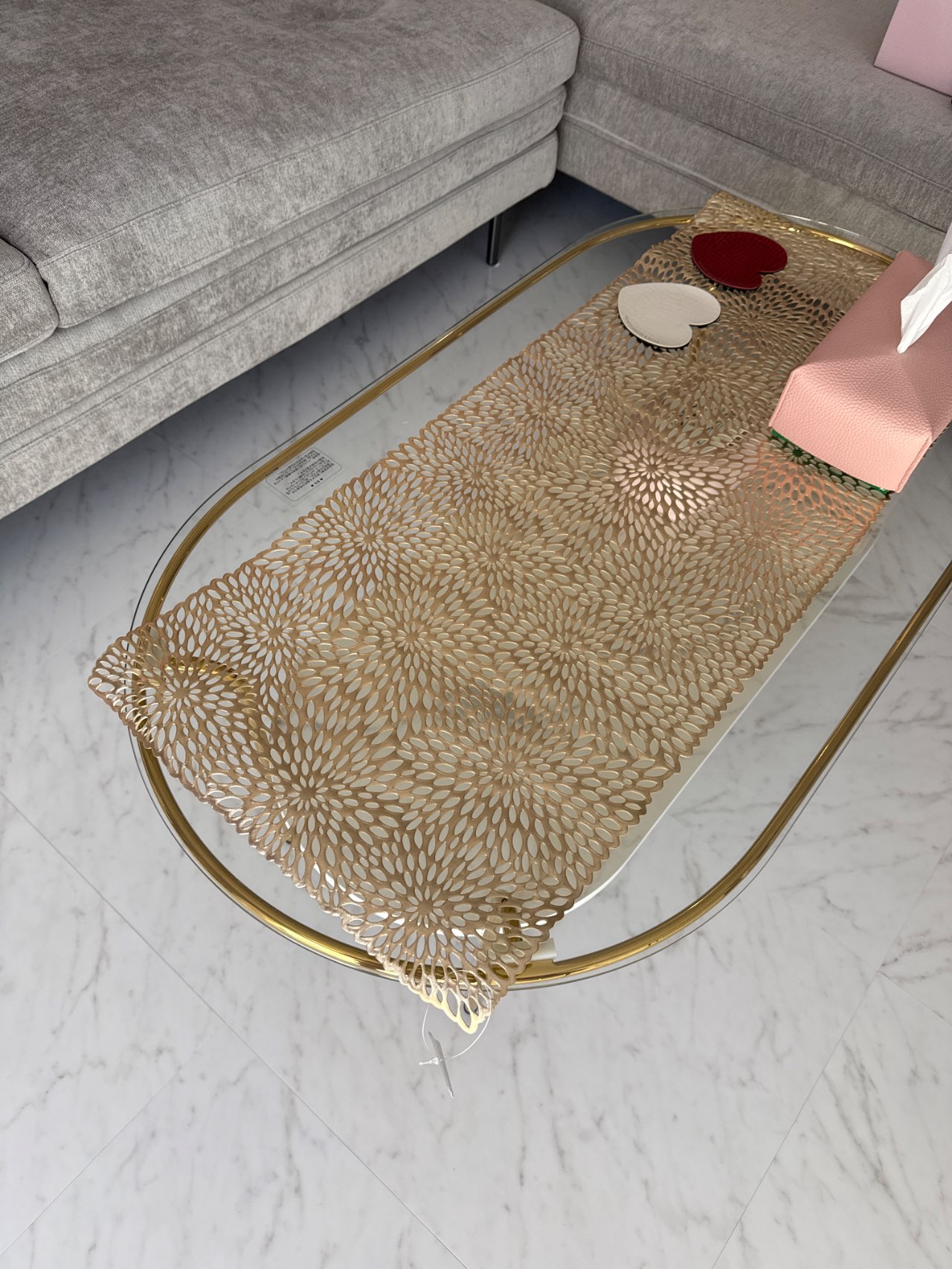 ハチステーブルランナー シルバー | Francfranc（フランフラン）公式