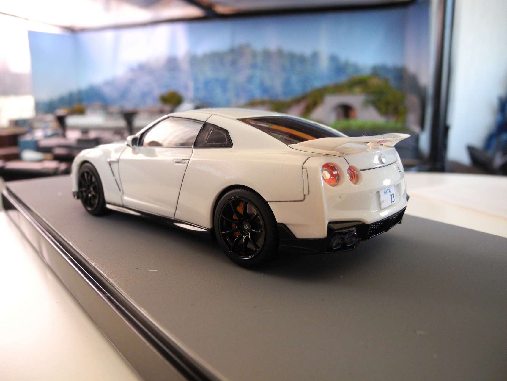 1/32 楽プラ スナップキット No.3-BW ニッサン R35 NISSAN GT-R 2024
