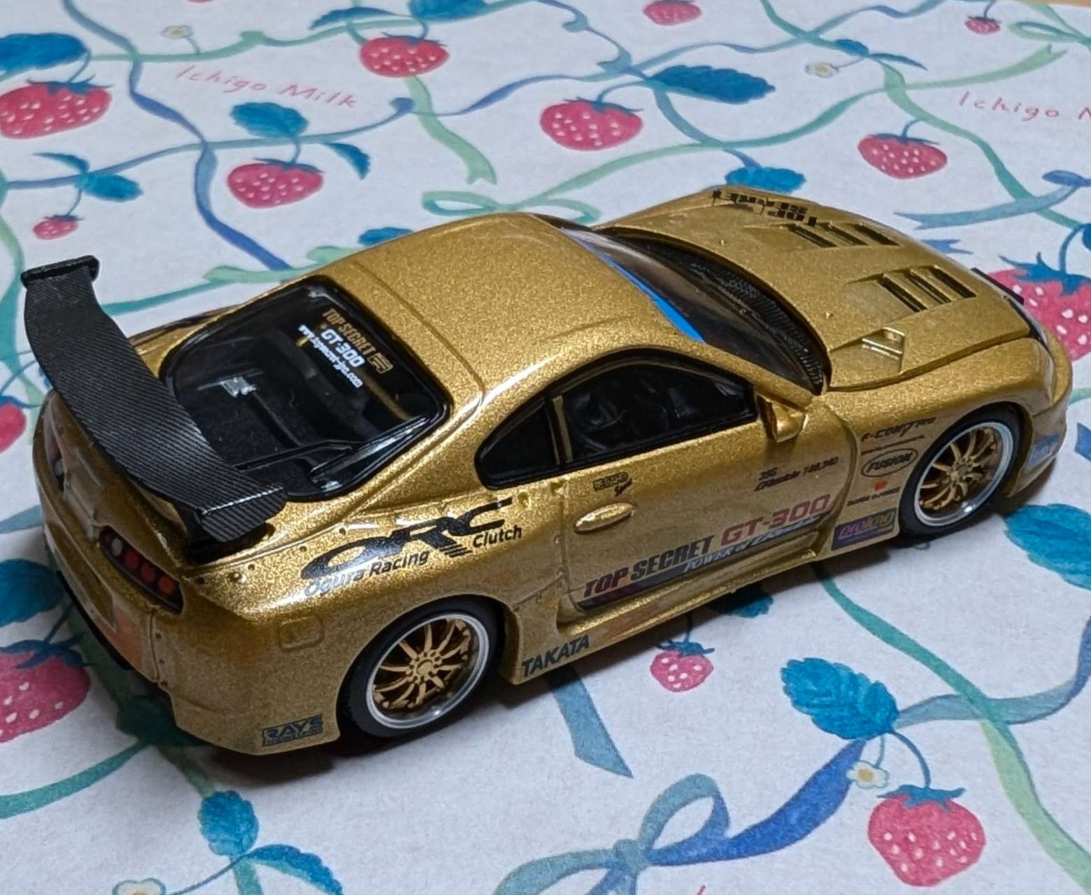 ポップレース1/64 トップシークレット GT300 スープラ BMC 2台 1/64 TOP SECRET GT300 SUPRA トップシークレットGT300スープラ